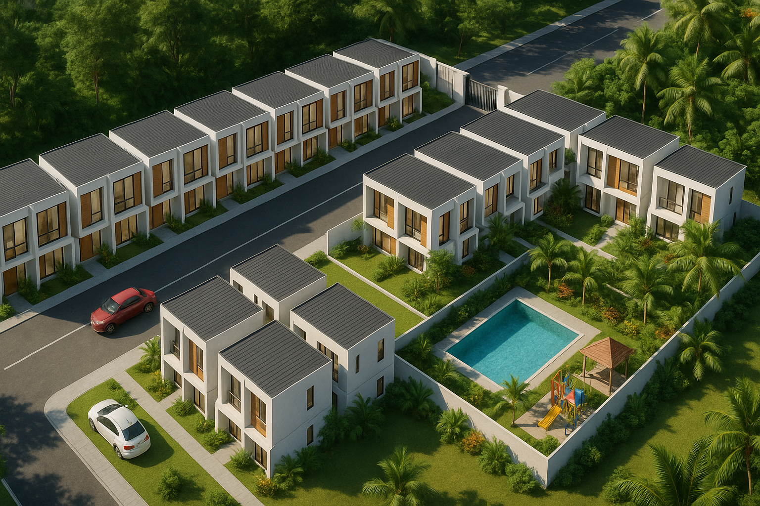 Aerial View Konsep