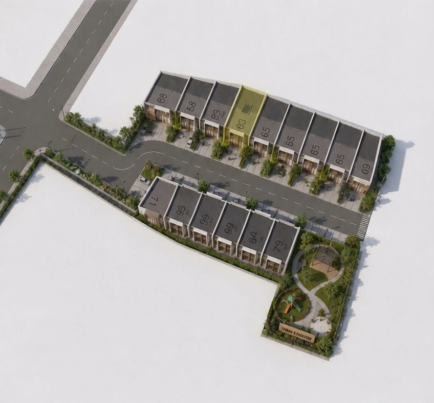 Site Plan Kalideres Park Residence